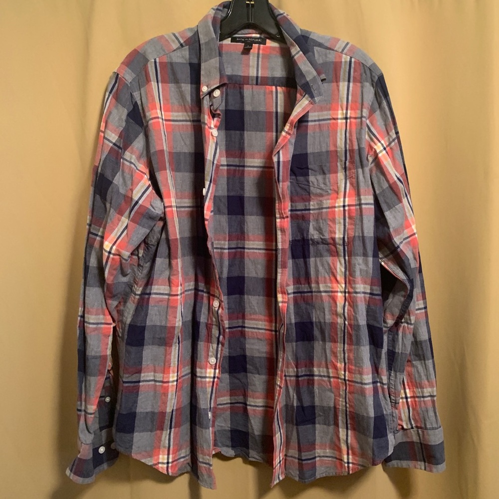 Banana republic casual button down shirt